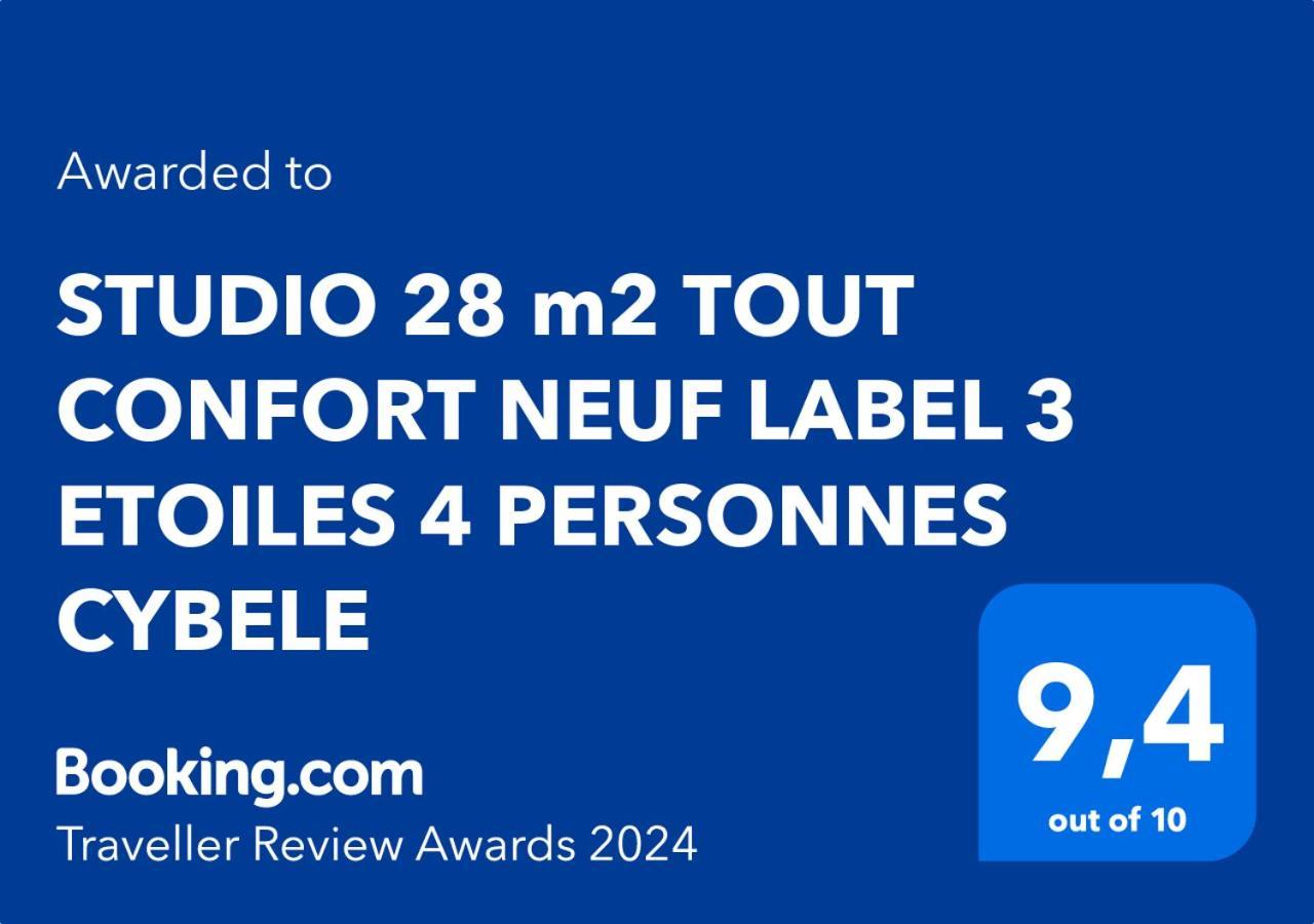 STUDIO 28 m2 TOUT CONFORT NEUF LABEL 3 ETOILES 4 PERSONNES CYBELE Brides-les-Bains Extérieur photo